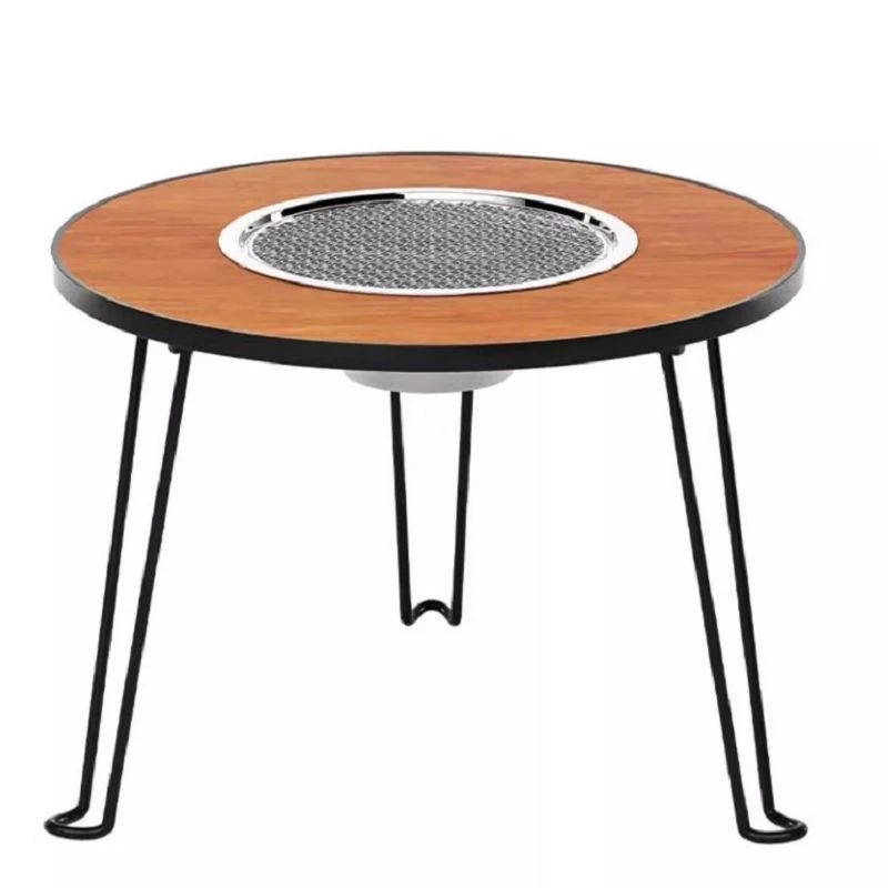 Folding Portable BBQ Grill With Lid